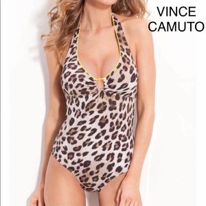 ✅💯AUTHENTIC VINCE CAMUTO ANIMAL PRINT SWIMSUIT